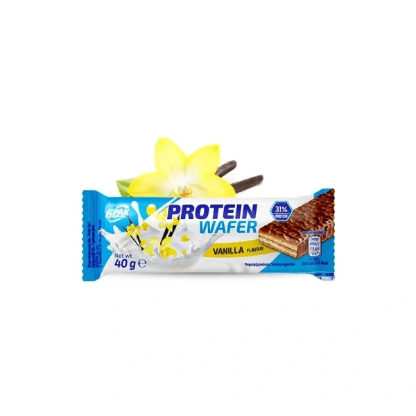 6PAK Proteinowy Wafel 40g o smaku waniliowym