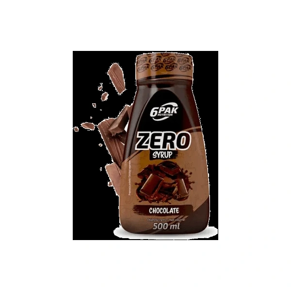 6PAK Syrop Zero 500ml o smaku czekoladowym