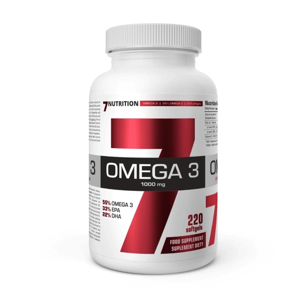 7Nutrition Omega-3 1000mg 220 kapsułek miękkich