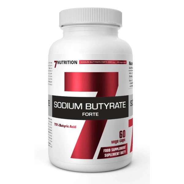 7Nutrition Sodium Butyrate FORTE maślan sodu 60 vege kapsułek