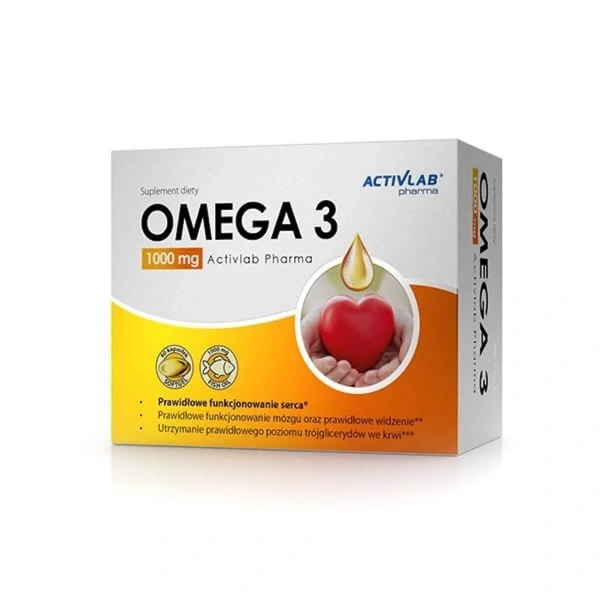 Activlab Omega 3 18/12 1000 mg 60 kapsułek