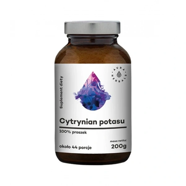 AURA HERBALS Cytrynian Potasu (200 g)