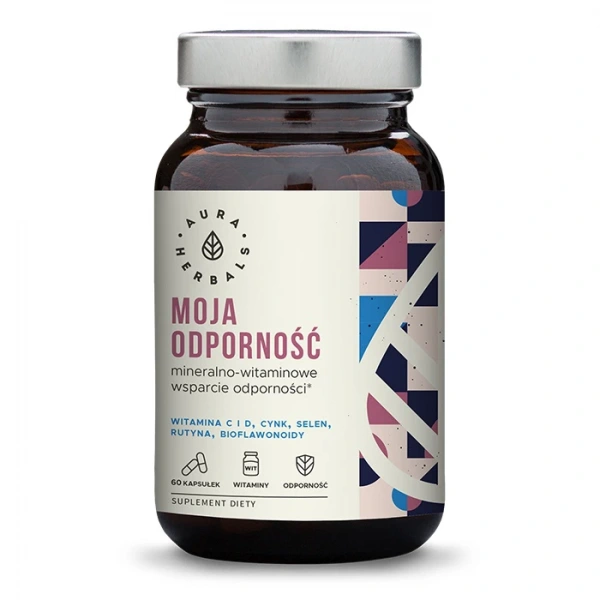 Aura Herbals Moja Odporność Minerały i Witaminy 60 kapsułek
