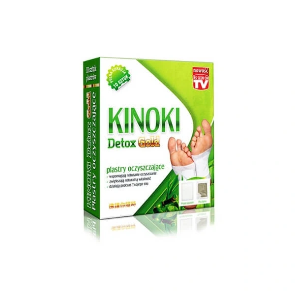 Aura Herbals Plastry Oczyszczające KINOKI Detox Gold 10 szt.