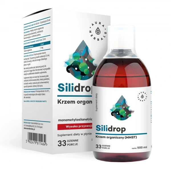 Aura Herbals Silidrop krzem organiczny MMST 500 ml