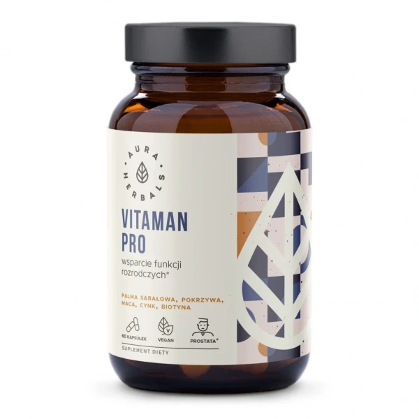 Aura Herbals Vitaman Pro 60 kapsułek