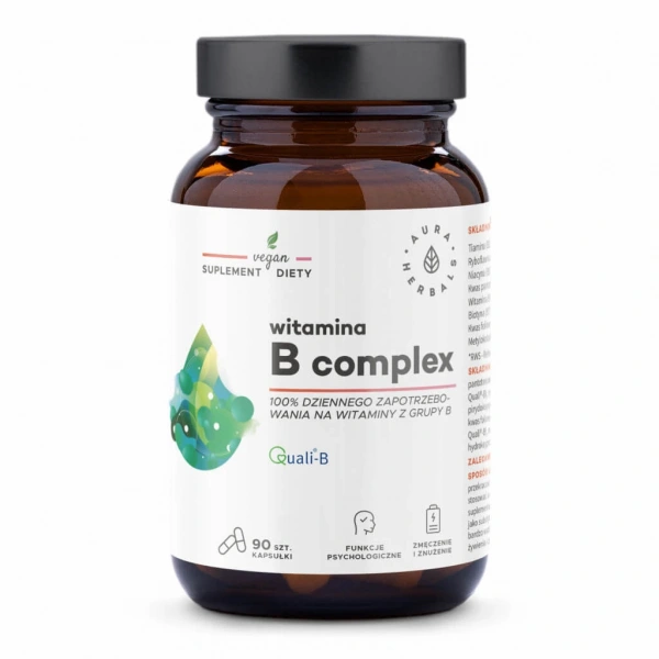 Aura Herbals Witamina B Complex 90 kapsułek