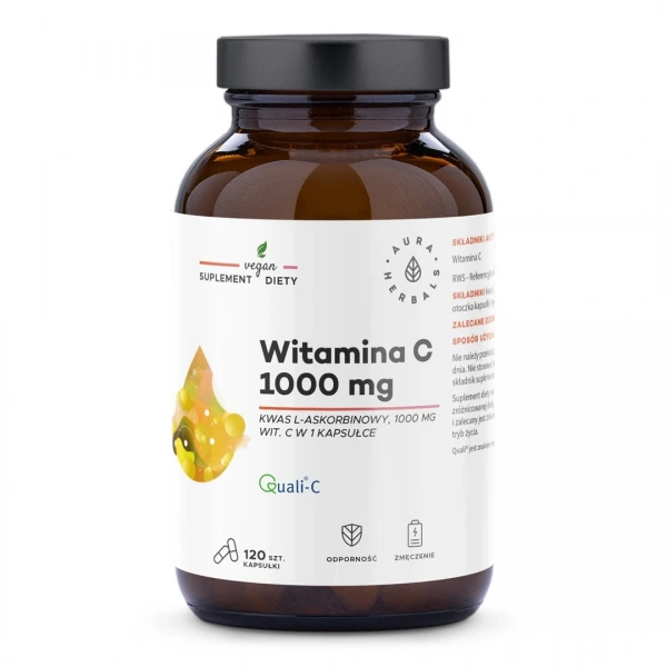 Aura Herbals Witamina C 1000 mg 120 kapsułek