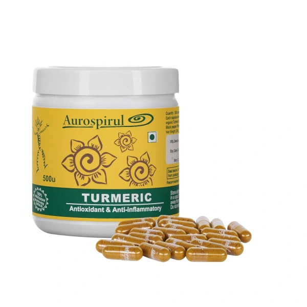 AUROSPIRUL Kurkuma - Turmeric (500 kaps.)