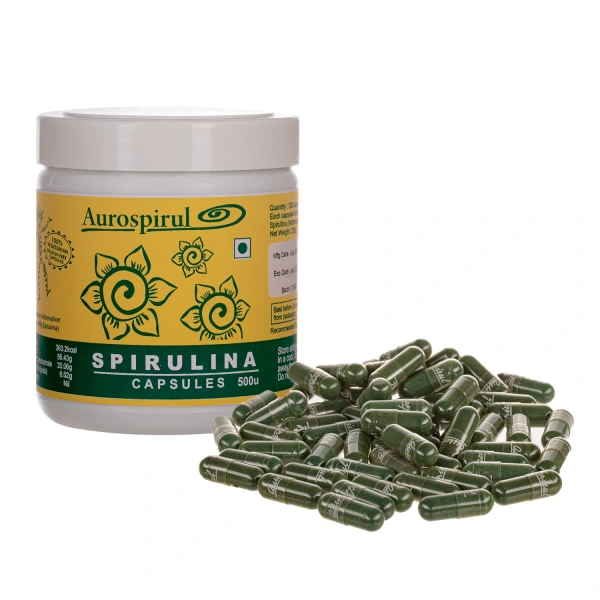 AUROSPIRUL Spirulina (500 kaps.)