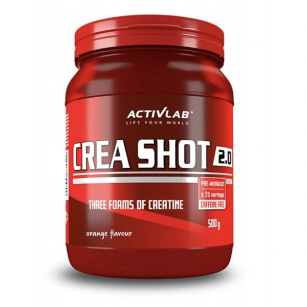 ActivLab CreaShot 2.0 o smaku pomarańczowym 500 g