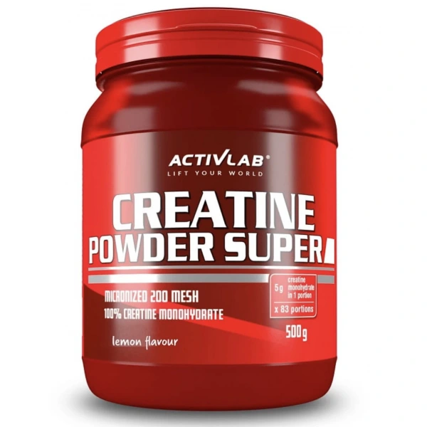 ActivLab Creatine Powder Super o smaku cytrynowym 500 g