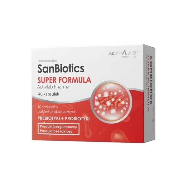 ActivLab SanBiotics Super Formula 40 kapsułek