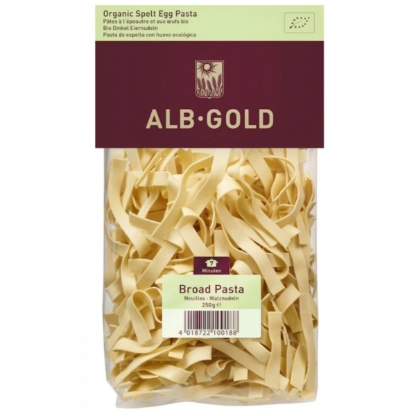 Alb Gold Makaron (Orkiszowy Jajeczny) Wstążki BIO 250 g