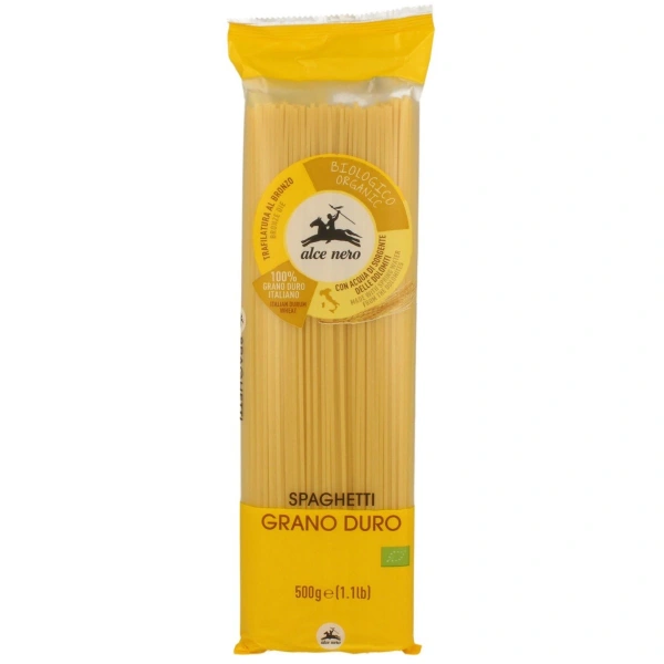 Alce Nero Makaron (Semolinowy) Spaghetti BIO 500 g