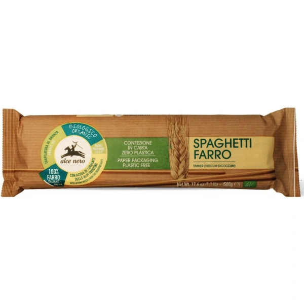 Alce Nero Makaron (Z Płaskurki) Spaghetti BIO 500 g