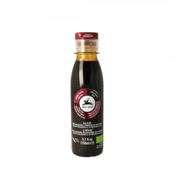 Alce nero krem na bazie octu balsamicznego z modeny (glaze) bio 150 ml