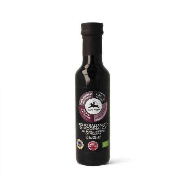 Alce nero ocet balsamiczny z modeny filtrowany bio 250 ml