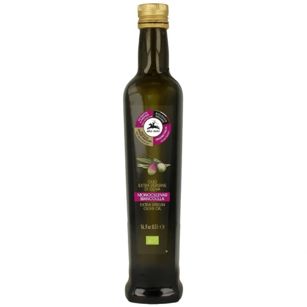 Alce nero oliwa z oliwek extra virgin biancolilla bio 500 ml