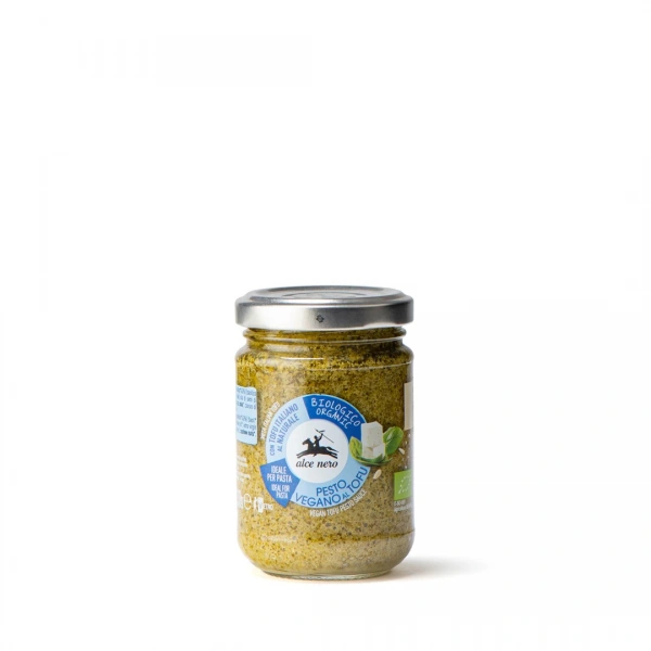 Alce nero pesto bazyliowe z tofu wegańskie bio 130 g