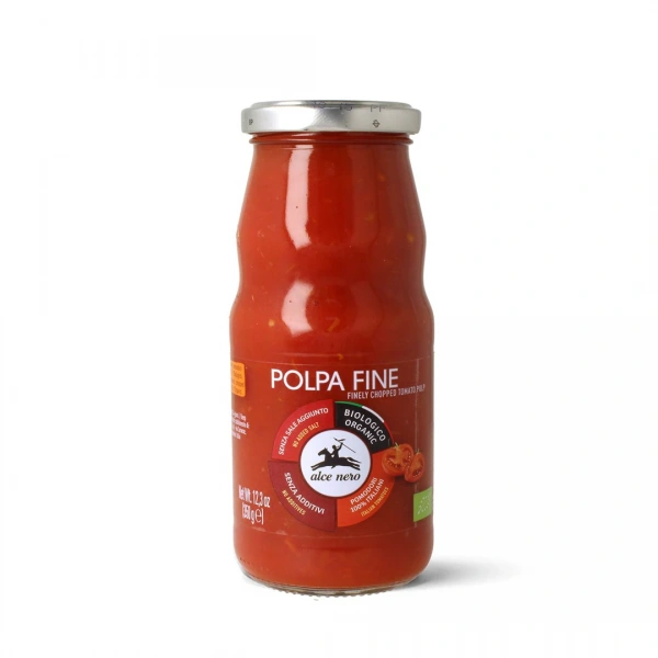 Alce nero pulpa pomidorowa drobno siekana bio 350 g