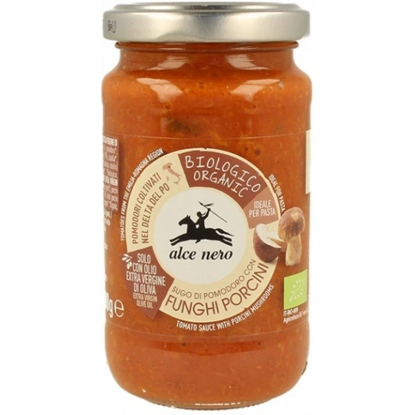 Alce nero sos pomidorowy z borowikami bio 200 g