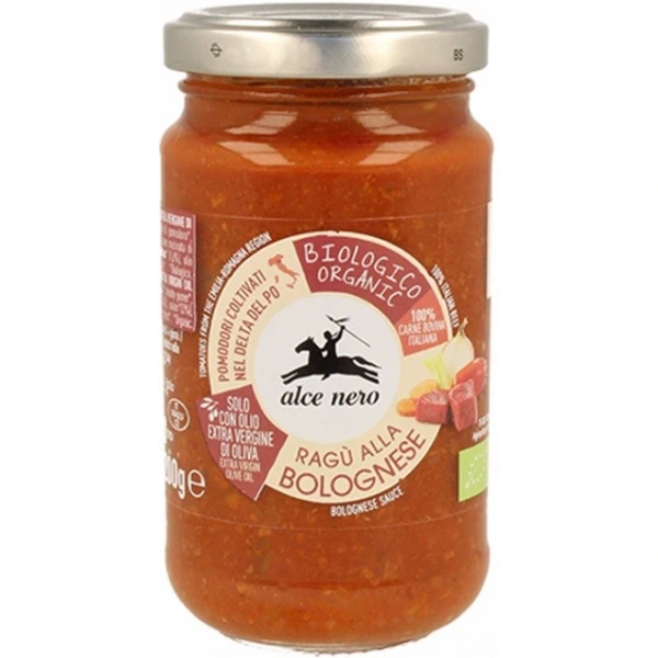 Alce nero sos pomidorowy z wołowiną bio 200 g