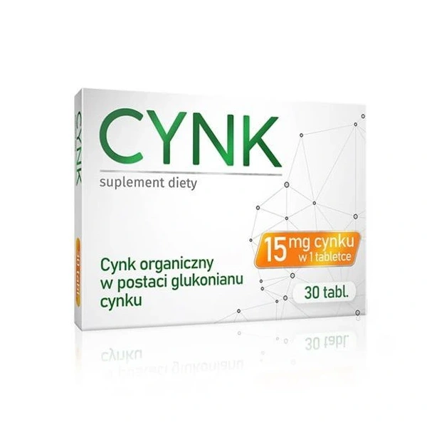 Alg Pharma Cynk 15 mg 30 tabletek