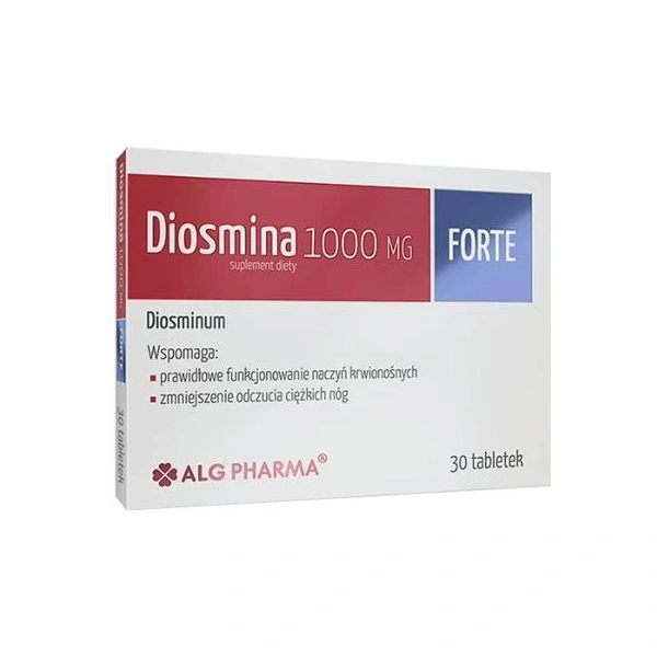 Alg Pharma Diosmina 1000 mg Forte 30 tabletek