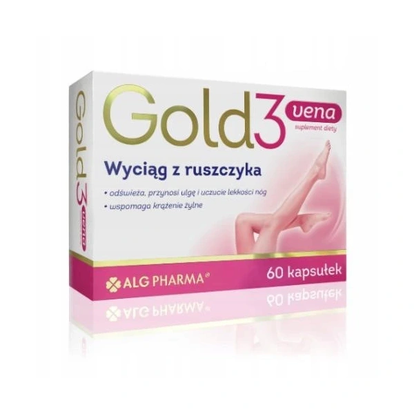 Alg Pharma Gold3vena 60 kapsułek