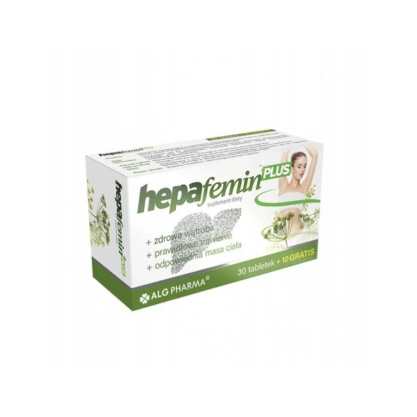 Alg Pharma Hepafemin PLUS 40 tabletek