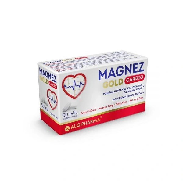 Alg Pharma Magnez Gold Cardio 50 tabletek