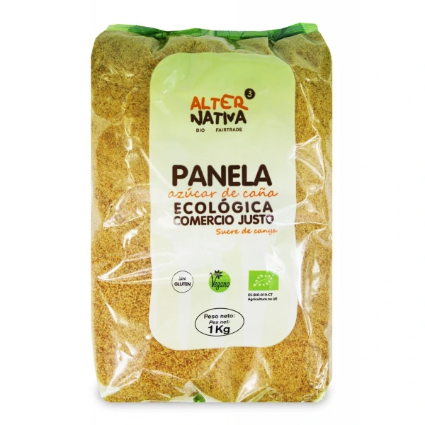 Alternativa cukier trzcinowy panela bezglutenowy bio 1 kg