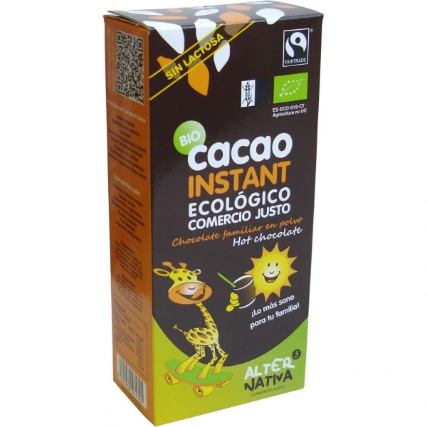 Alternativa czekolada do picia fair trade bezglutenowa bio 250 g