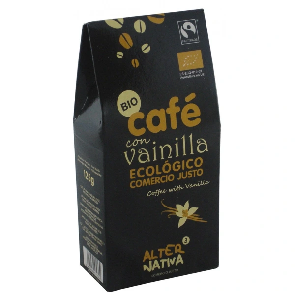 Alternativa kawa mielona arabica/robusta z wanilią fair trade bio 125 g
