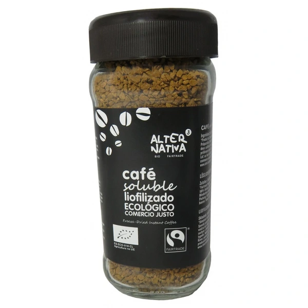 Alternativa kawa rozpuszczalna arabica 100 % fair trade bio 100 g