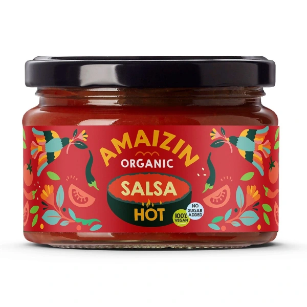 Amaizin sos salsa pikantny bezglutenowy bio 260 g