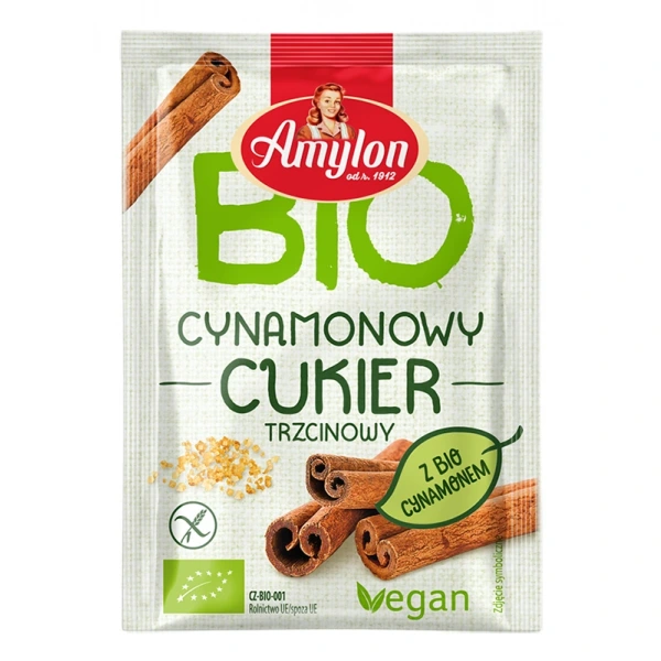 Amylon cukier cynamonowy bezglutenowy bio 20 g