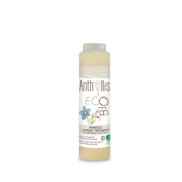 Anthyllis szampon do włosów z ekstraktem z lnu i pokrzywy do codziennego stosowania eco 250 ml