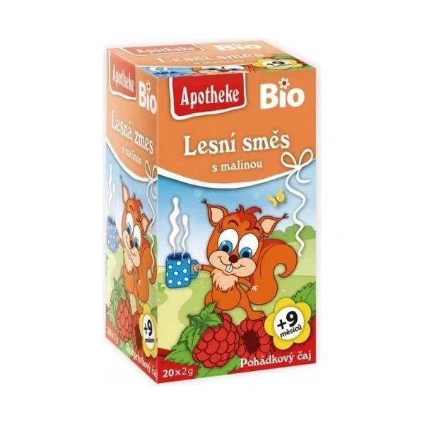 Apotheke herbatka dla dzieci  owoce leśne z maliną po 9 miesiącu bio (20 x 2 g) 40 g