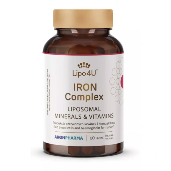 AronPharma Lipo4U IRON Complex 60 kapsułek