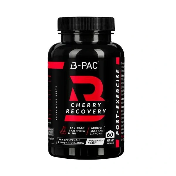 Aronpharma B-PAC ® Cherry Recovery cierpka wiśnia i aronia 60 kapsułek