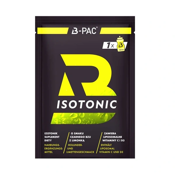 Aronpharma B-PAC ® Izotonik o smaku czarnego bzu i limonki 35 g