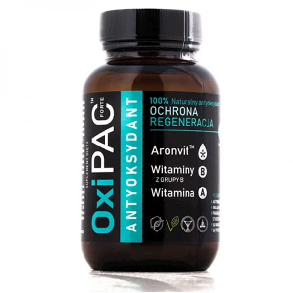 Aronpharma OxiPAC  Forte Ekstrakt z owoców czarnej aronii 60 kapsułek