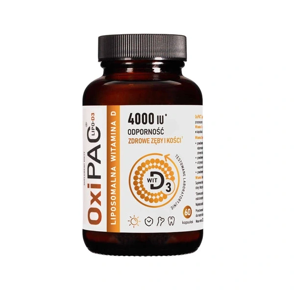Aronpharma OxiPAC  LipoD3 Liposomalna Witamina D3 60 kapsułek