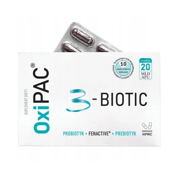 Aronpharma OxiPAC ® 3biotic Probiotyk 10 kapsułek