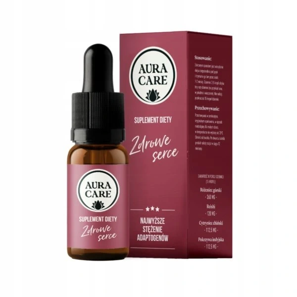 Aura Care Zdrowe Serce Adaptogeny 10 ml