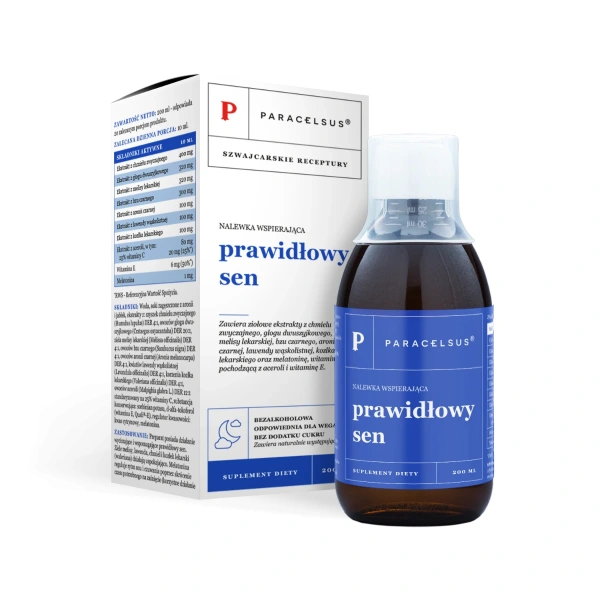 Aura Herbals Nalewka Paracelsusa: Prawidłowy sen 200ml