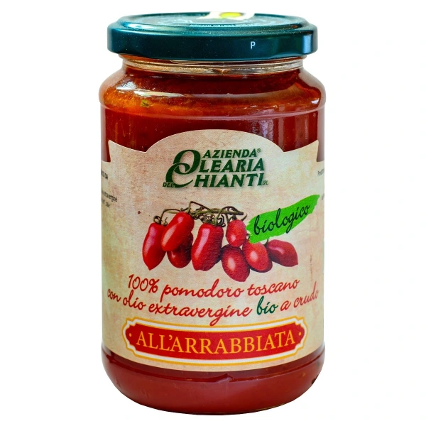 Azienda olearia chianti sos pomidorowy z toskańskich pomidorów pikantny bezglutenowy bio 340 g