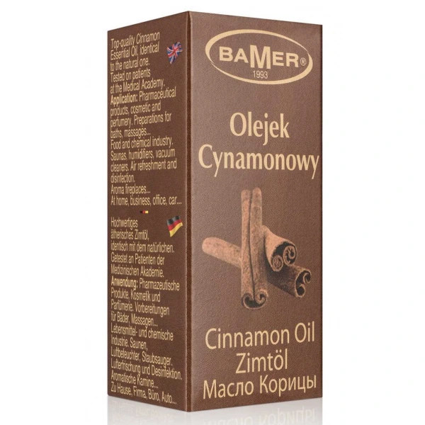 BAMER naturalny olejek eteryczny cynamonowy (z kory) z 7 ml